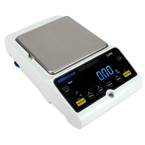 Adam Equipment Luna Precision Balances, 2600 g Capacity, 0.01 g Readability, 185 x 185 mm Pan Size - LTB 2602e - Click Image to Close